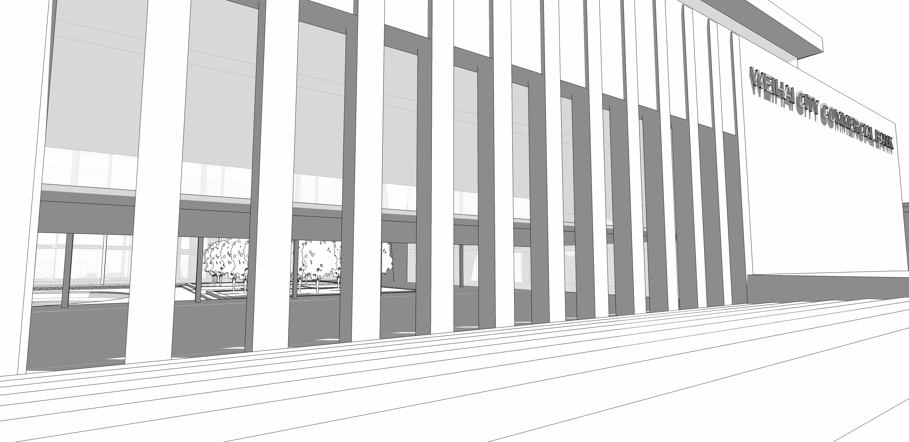 Studio di corte della Commercial Bank.